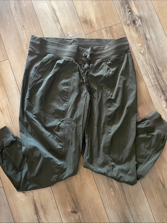 lululemon athletica Pants - lululemon Olive Green Active jogger Leggings